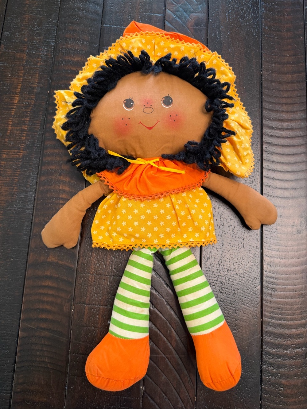 Vintage 1981 Strawberry Shortcake Ragdoll Orange Blossom EUC rare!